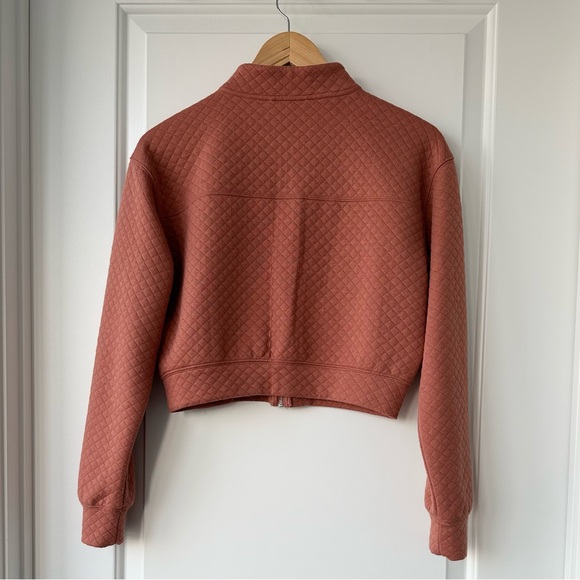 Gilly Hicks Quilted Bomber Sweater XXS - Picture 2 of 7